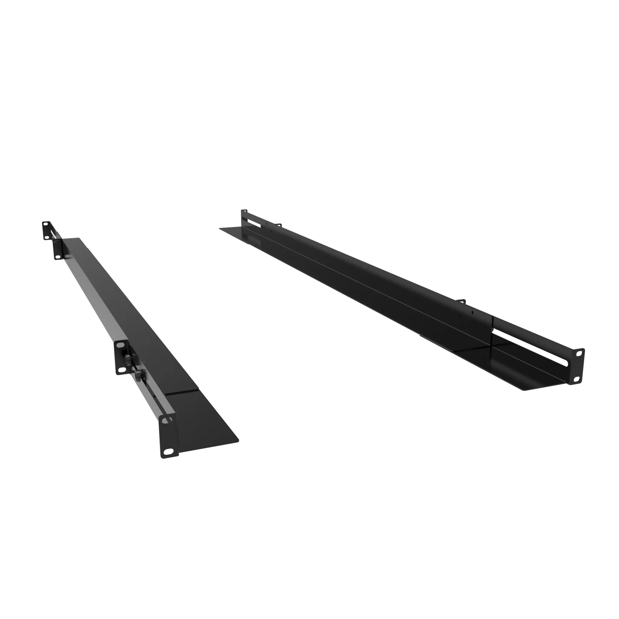 HAMMOND RAAB3648BK Rackmount Adjustable Angle Bracket, 36 To 48 Inch Depth, Carbon Steel, Black, Pack Of 2 | CV7DTK