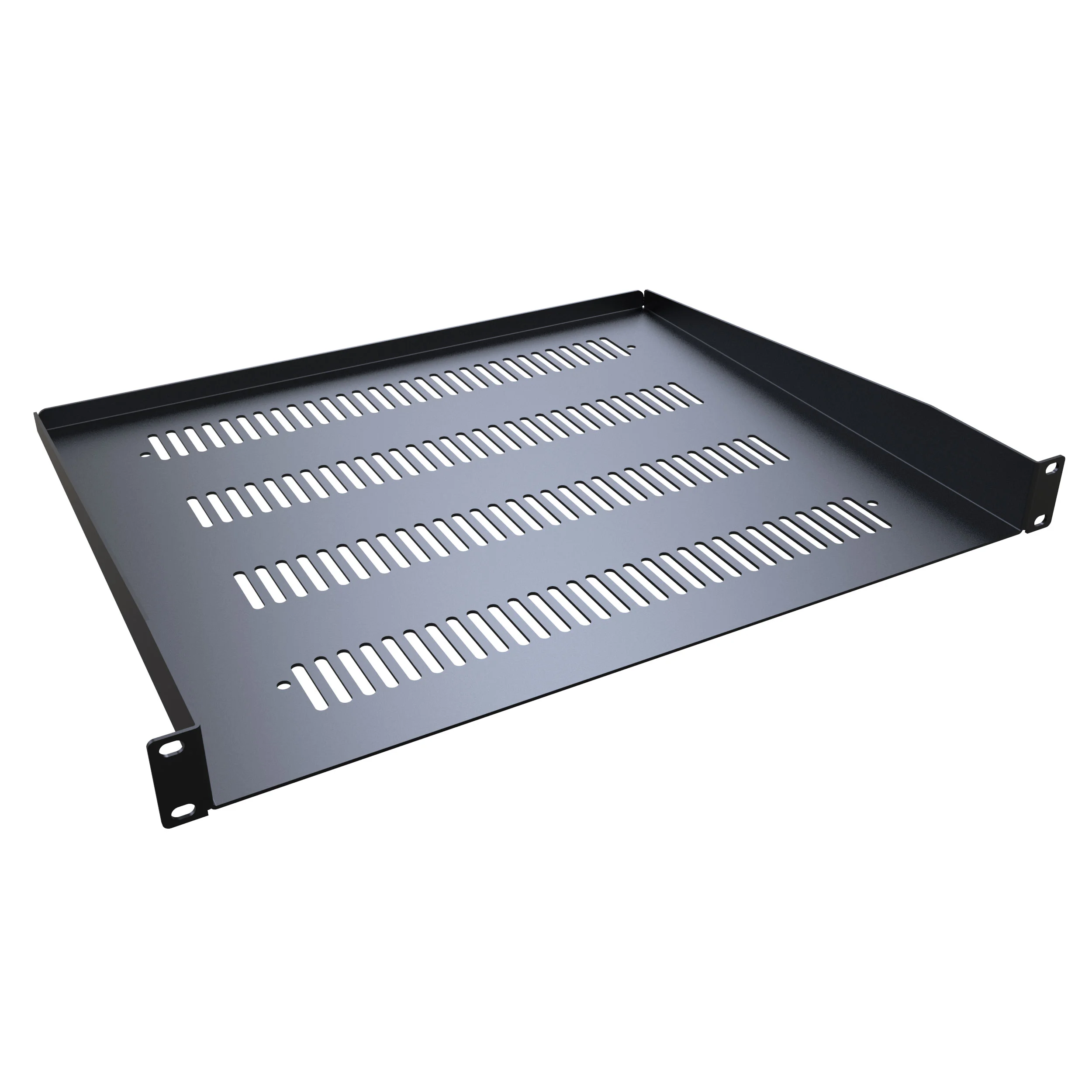 HAMMOND RASV190115BK1 Universal Rack Shelf, 19 Inch Rack Width, 15 Inch Depth, 42Lb Capacity, Vented | CV7ZFJ