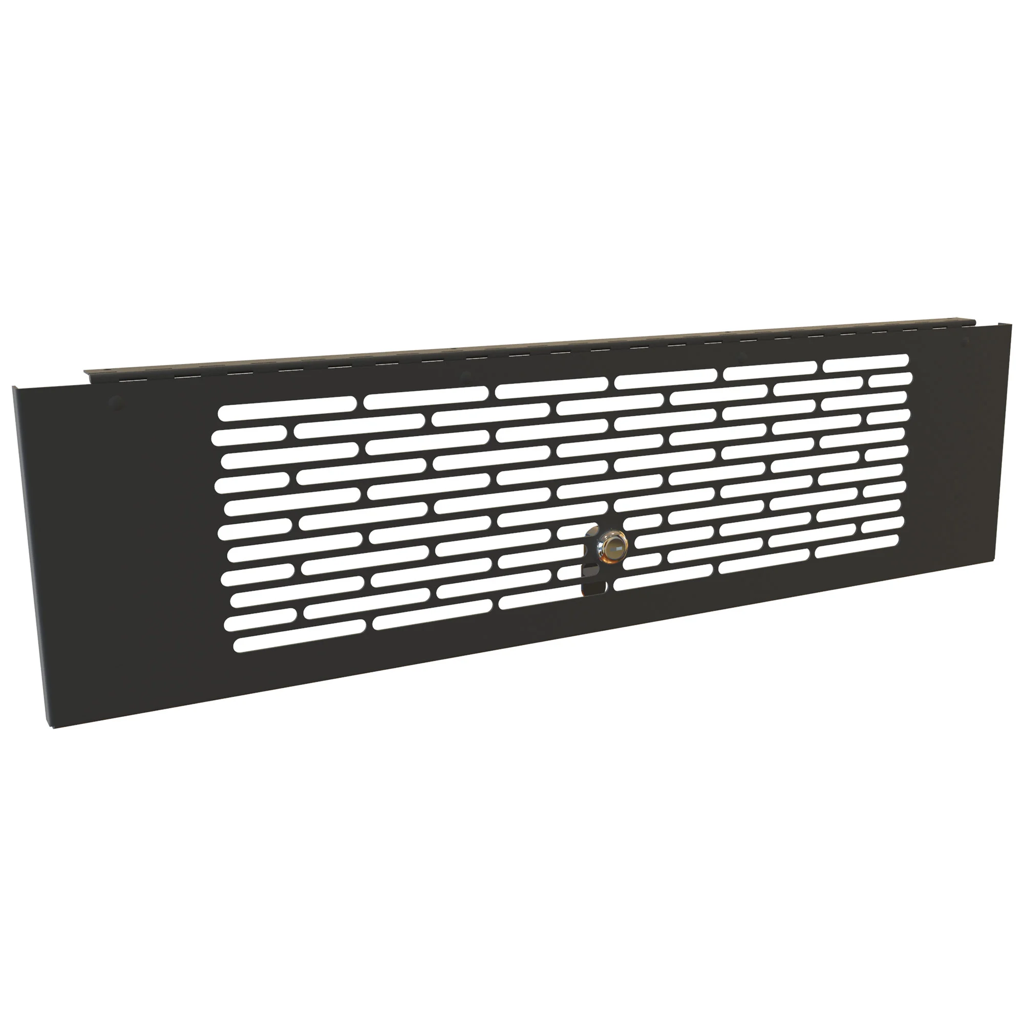 HAMMOND SDC3UVD Rack Cabinet Door, Vented, 19 Inch Rack Width, Carbon Steel, Black | CV7HJG