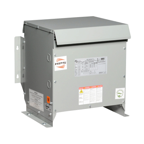 General Purpose Transformer, Open Core, 15 Kva, 3-Phase, 480 VAC Delta Primary