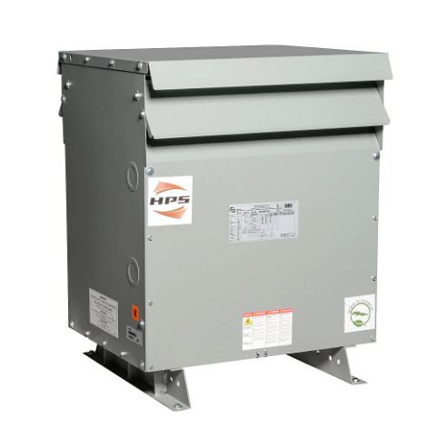 General Purpose Transformer, Open Core, 75 Kva, 3-Phase, 480 VAC Delta Primary