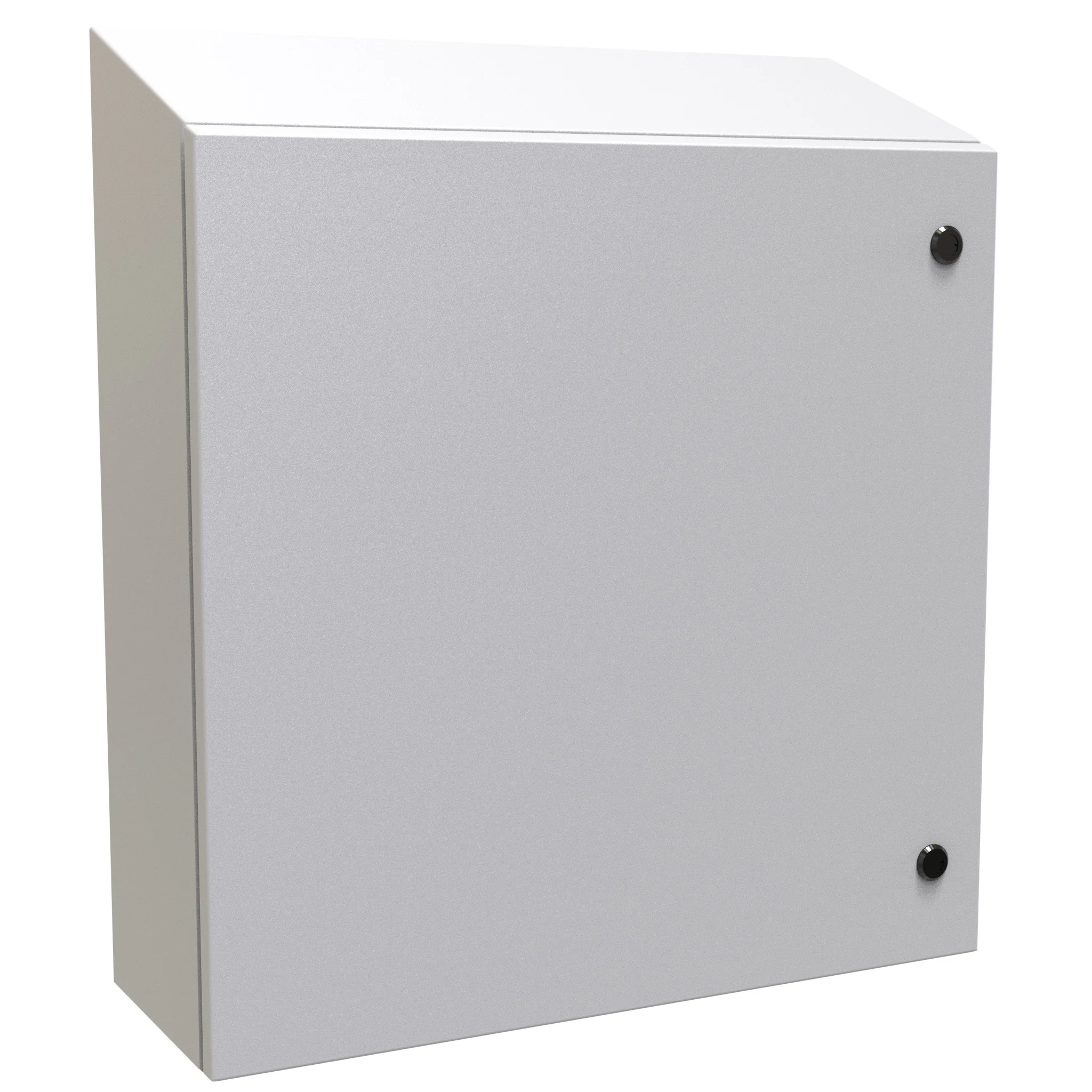 HAMMOND ST24248LG Enclosure, Slope Top, 24 x 24 x 8 Inch Size, Wall Mount, Carbon Steel | CV7LNK