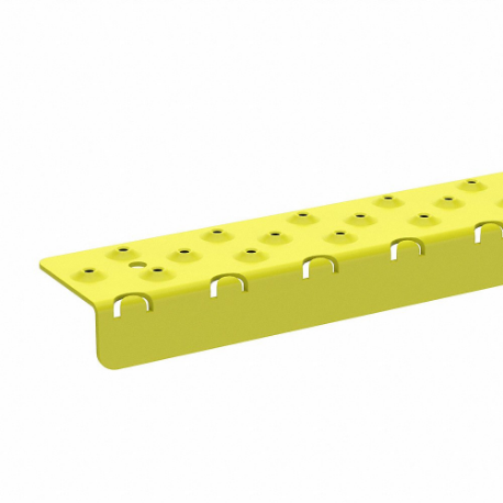 HANDI TREADS NSN122736YL0 Stair Nosing, Aluminum, Fastener-Installed, 36 Inch Width, 2 3/4 Inch Dp, Yellow | CR3PPA 417T95