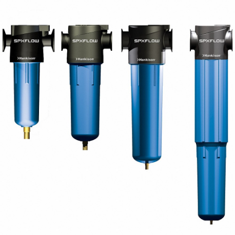 HANKISON 7456385 Pre/After Filter Package, 0.01 Micron, 2 Inch Npt, 401 Scfm, 150 Psi Max Op Pressure | CR3PRQ 802MM6