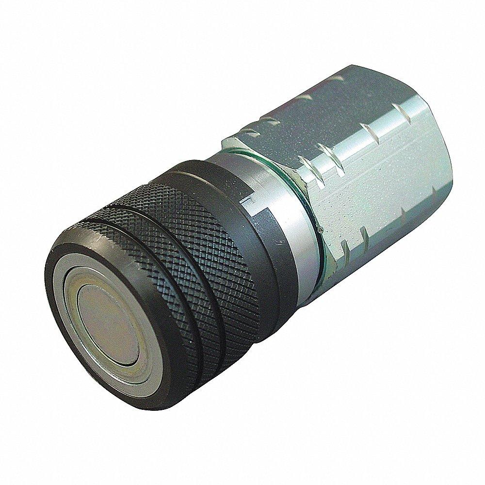 HANSEN 12FFS75 Hose Coupling, 1/2 Inch Size, 3/4-14 Inch Thread Size, Steel | CJ2NPE 55JT43