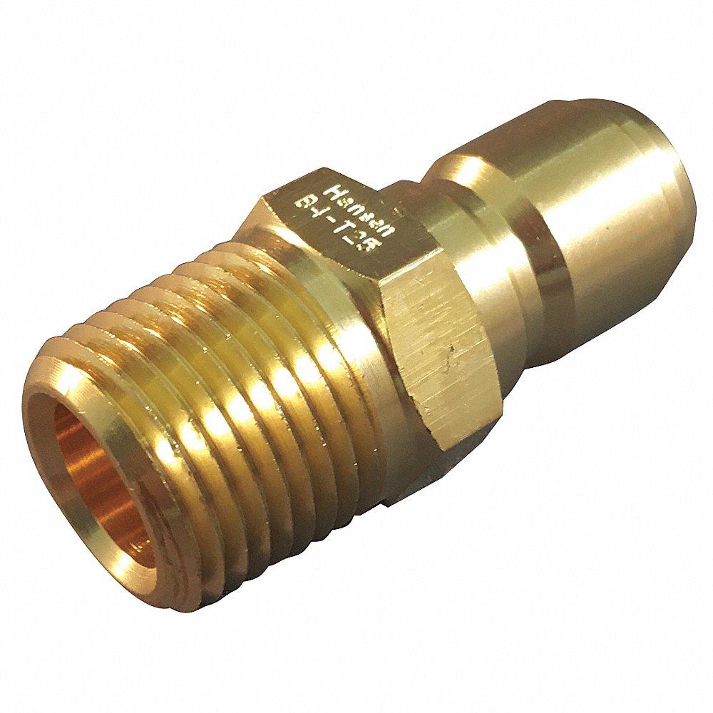 HANSEN 1T10E Hose Coupling, 1/8 Inch Size, 1/8-27 Inch Thread Size, Steel | CJ2NMA 55JU26