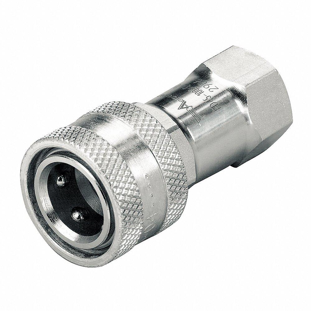 HANSEN ML8HP36 Hose Coupling, 1 Inch Size, Female, 316 Stainless Steel | CJ2NRF 55JT73
