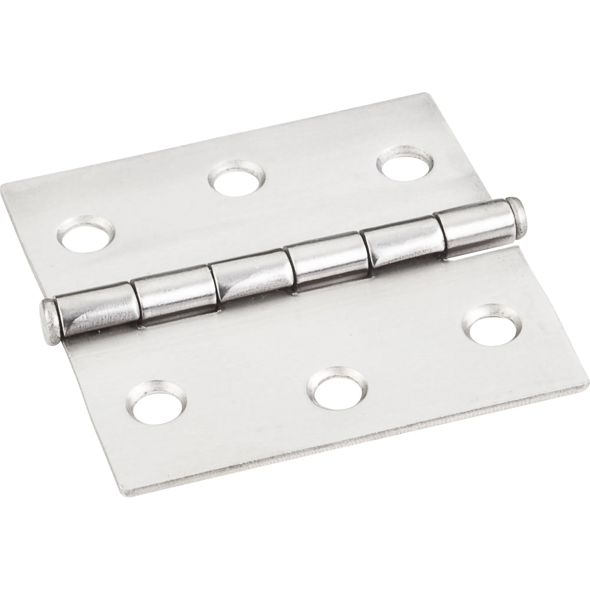 Stainless Steel 2-1/2 Inch x 2-1/2 Inch Swaged Butt Hinge