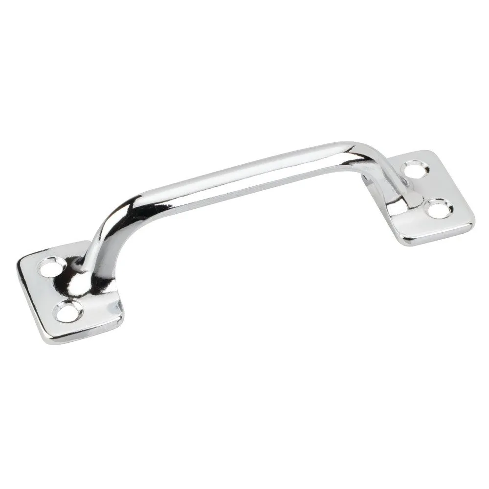 Sash Pull 4-1/16 Inch x 1-1/8 Inch Inch Polished Chrome Finish