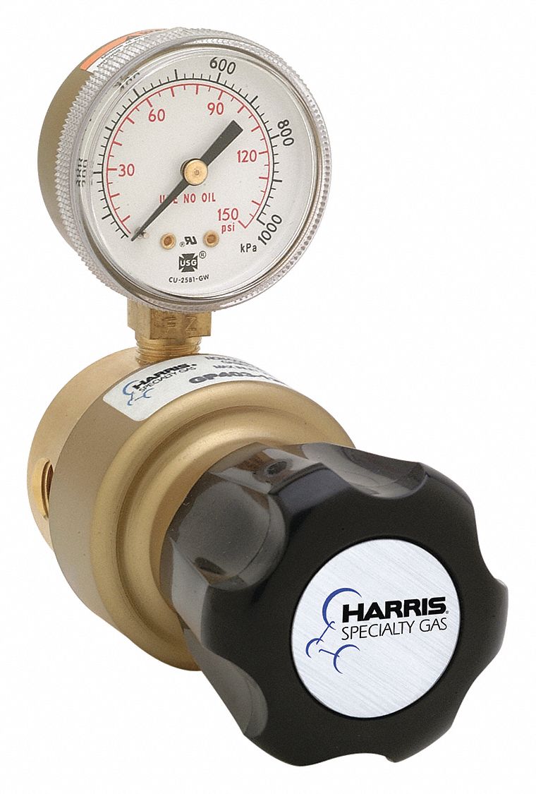 HARRIS 3001317 Specialty Gas Regulator Pipeline 1/4 Inch Fnpt | AF9KLH 30AA82