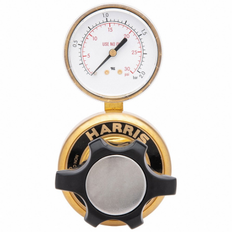 High Purity Gas Regulator, Single Stage, 1/2 Inch NPT F Inlet, 1/2 Inch NPT F Outlet