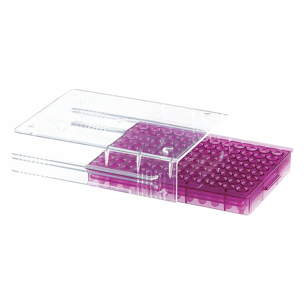 HEATHROW SCIENTIFIC 120541 Test Tube Rack, 96 Compartments, PK 5 | CE9DRQ 55PR95