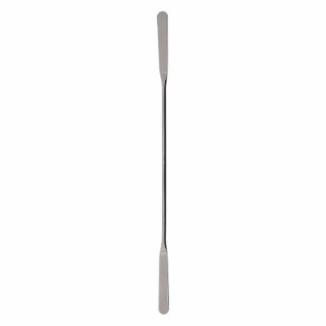 HEATHROW SCIENTIFIC HS15909 Spatula, Rounded Flat End Scoop, 22.61 Cm 8 29/32 Inch Size Lg | CR3UGV 56HV79