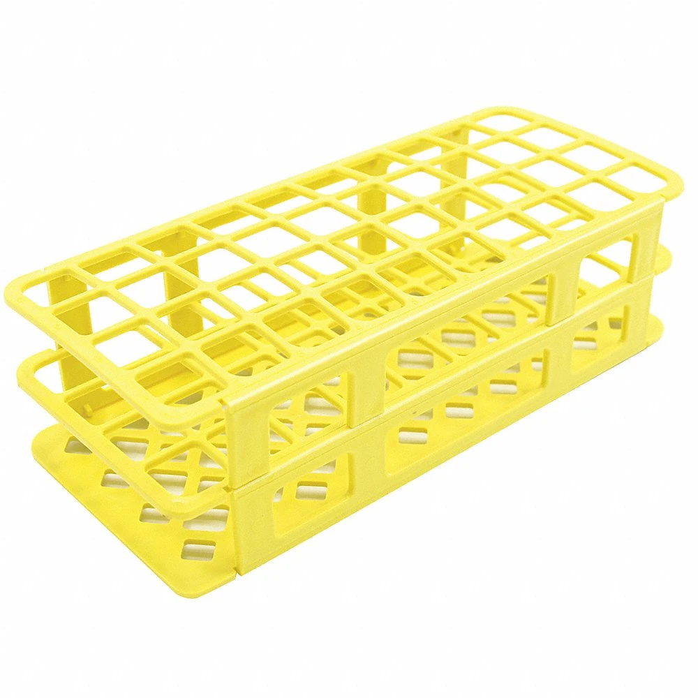 HEATHROW SCIENTIFIC HS243071Y Test Tube Rack, 40 Compartments | CE9DTP 55PT45