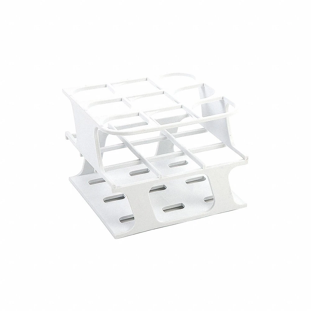 HEATHROW SCIENTIFIC HS27505A Test Tube Rack Polyoxymethylene PK8 | AH2GYW 28CR79