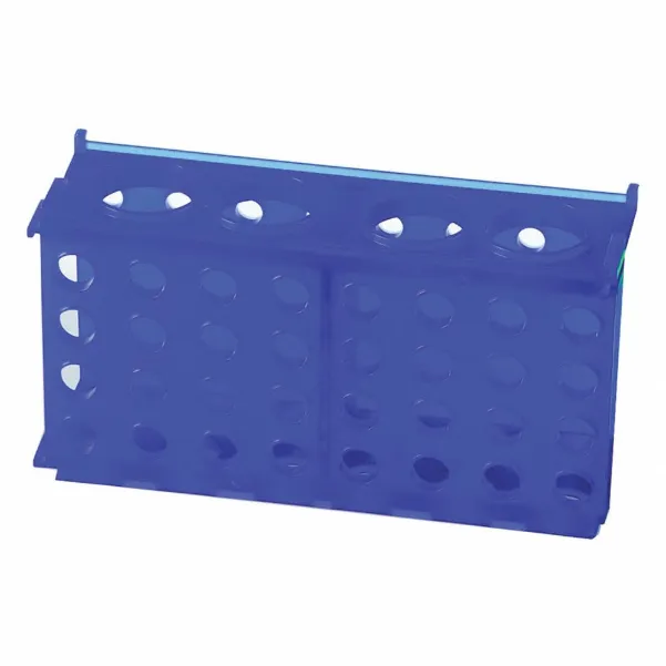 HEATHROW SCIENTIFIC HS29022B Test Tube Rack, 8 Compartments, PK 5 | CE9DTA 55PT36