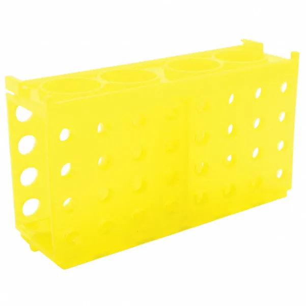 HEATHROW SCIENTIFIC HS29022E Test Tube Rack, 8 Compartments, PK 5 | CE9DTD 55PT39