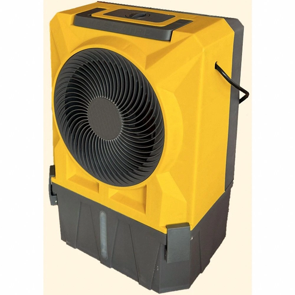 Portable Evaporative Cooler, 300 sq ft-400 sq ft, 5-15P, 110V AC, 900 cfm Airflow