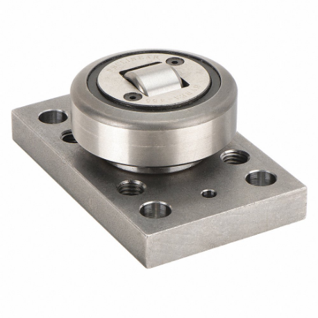 HEVI RAIL HVBEA-455/HVP1 Adjustable Bearing/Flange Plate Assembly, Size 1, Adjustable Bearing, Permanently Greased | CR3WZX 2UUW9