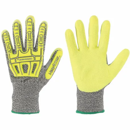 HEXARMOR 2090X-XXL (11) Coated Glove, 2XL, ANSI Impact Level 1, Knit Cuff, 1 Pair | CR3XDX 405F35