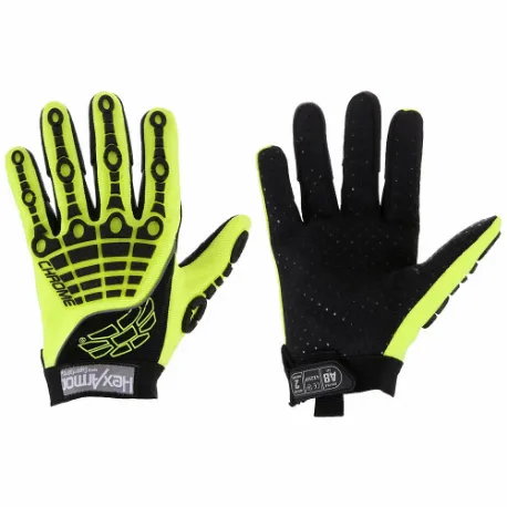 HEXARMOR 4026-L (9) Mechanics Gloves, Size L, Mechanics Glove, Synthetic Leather With Pvc Grip, Tpr, 1 Pair | CR3YRH 15U498