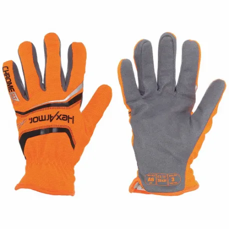 HEXARMOR 4072-S (7) Mechanics Gloves, Size S, Mechanics Glove, Synthetic Leather, ANSI Cut Level A6, 1 Pair | CR3YTQ 493Z52