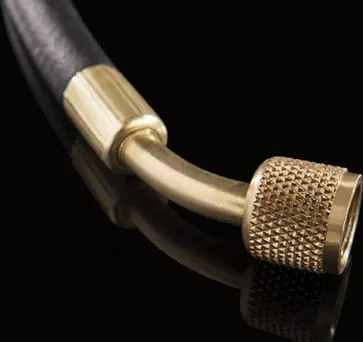 Refrigeration Vacuum Hose, 1 x 16.60 x 10 Inch Size, 36 Inch, Black