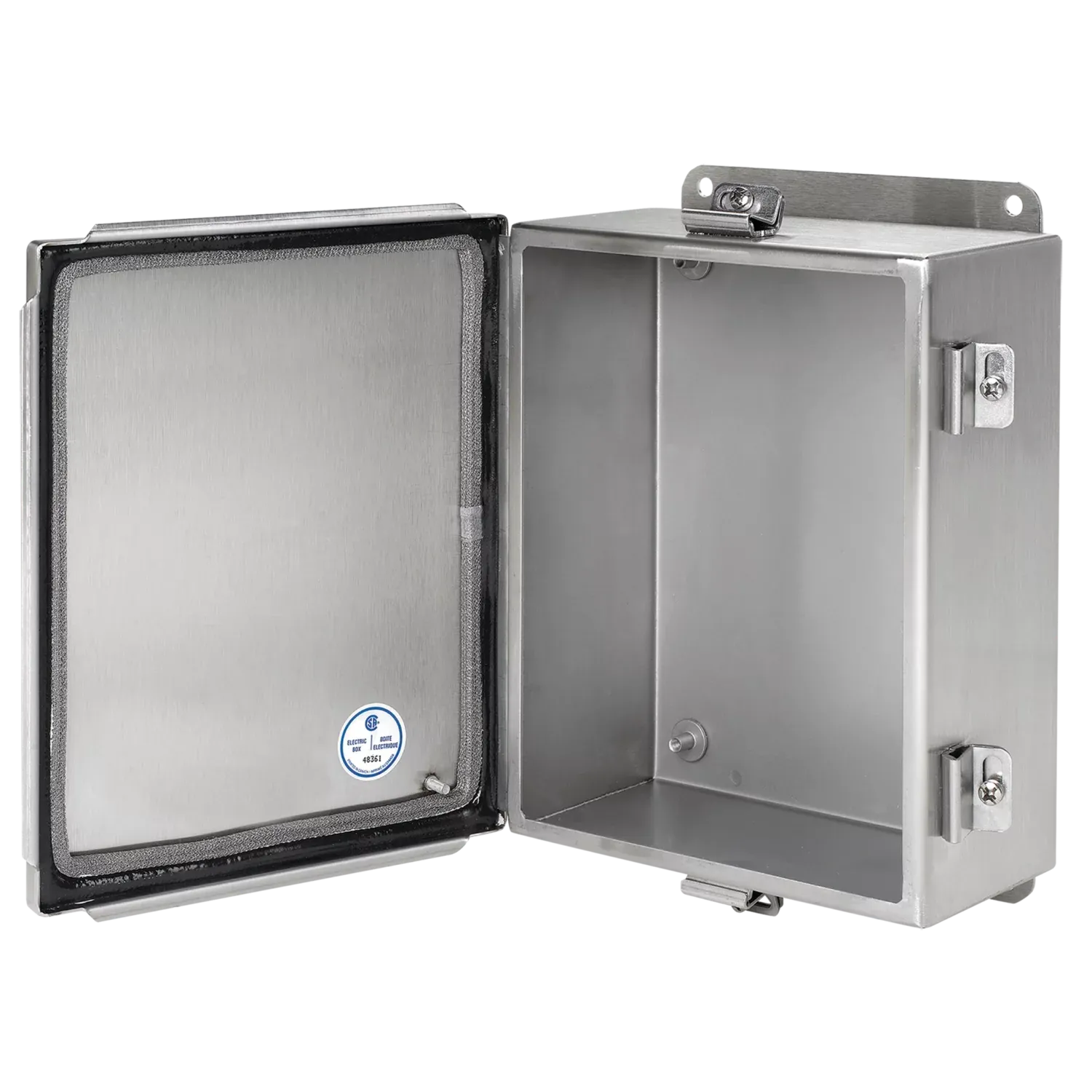 HOFFMAN A12106CHEMCSS Enclosure, Continuous Hinge, 12 x 10 x 6 Inch Size, 304 SS | CH8APA