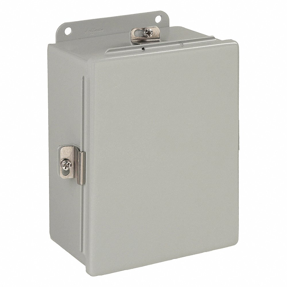 HOFFMAN A1008NF Metallic Junction Box Enclosure 10 Inch Height x 4 Inch Depth Wall | AG2RCB 32FE36