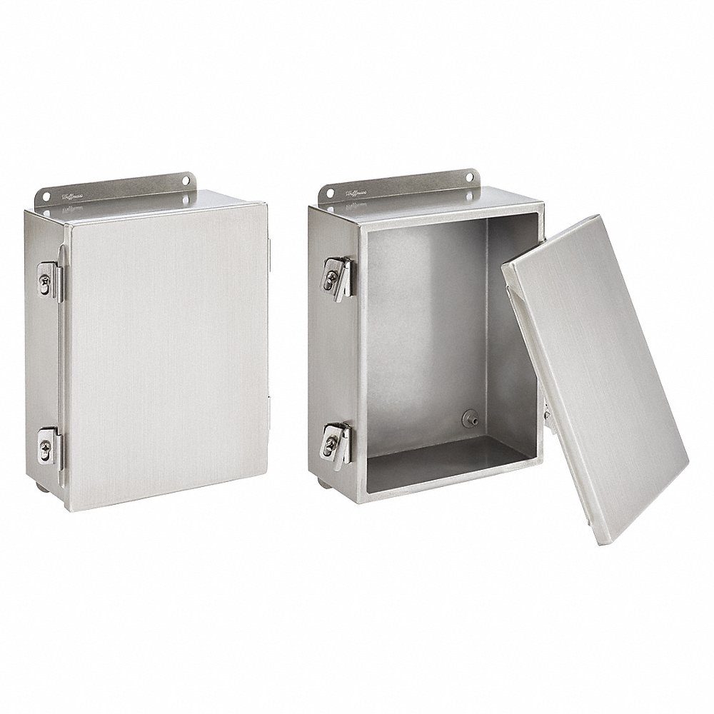 HOFFMAN A1008NFSS Metallic Junction Box Enclosure 10 Inch Height Wall Ip66 | AG2RCY 32FE56