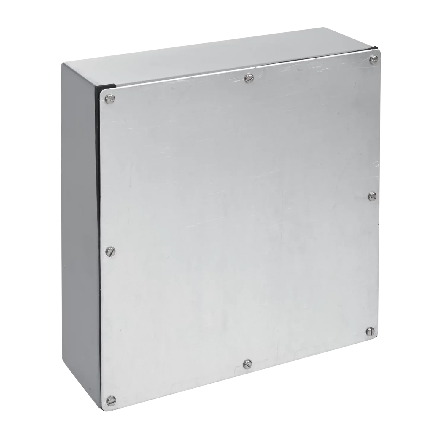 HOFFMAN A202012GSC Box, Screw Cover, Gasketed, 20 x 20 x 12 Inch Size, Steel | CH8AZE