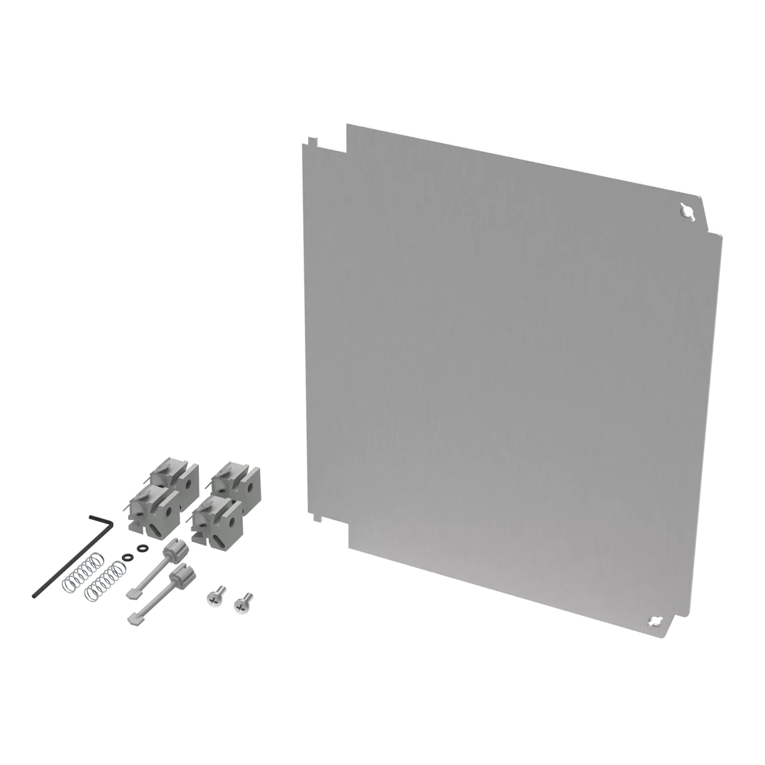 HOFFMAN A1010PSWPNL Swing Out Panel, 8.75 x 8.88 Inch Size, Aluminium | CH8AML