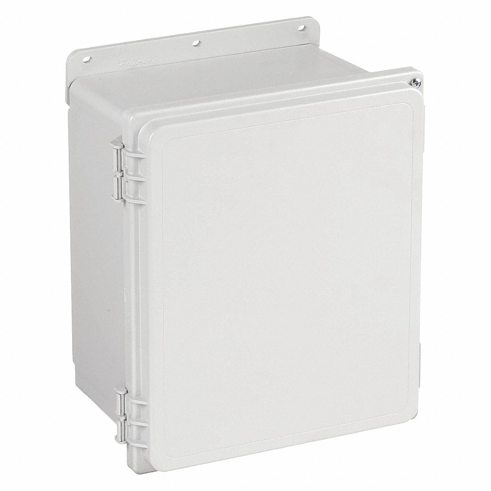 HOFFMAN A1084PHC Non-metallic Enclosure 10.12 Inch Height x 8.12 Inch Width | AG2TPM 32FR47