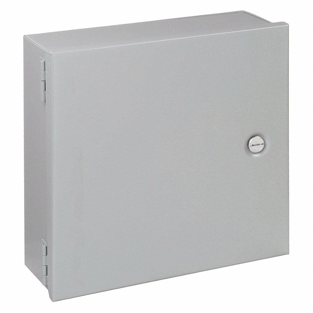 HOFFMAN A12N128 Metallic Enclosure 12 Inch Height x 12 Inch Width x 8 Inch Depth | AG2QPD 32FA77