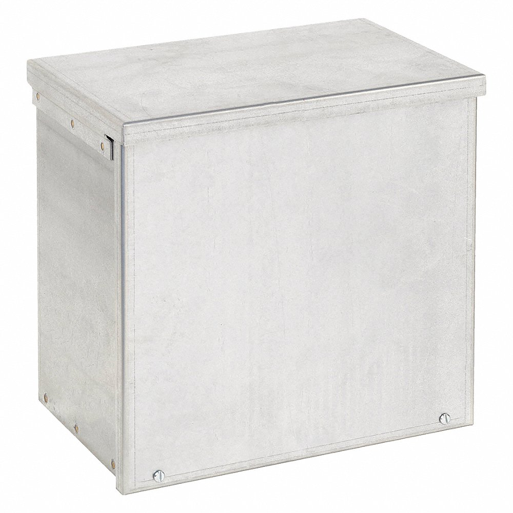 HOFFMAN A10R104GV Metallic Pull Box Enclosure 10 Inch Height x 10 Inch Width x 4 Inch Depth | AG2RJM 32FG08