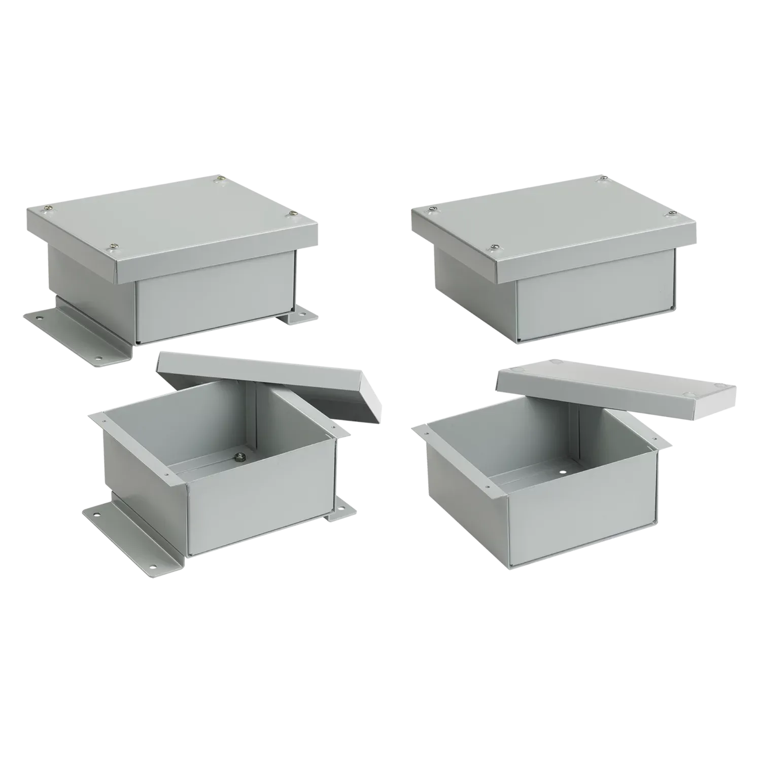 HOFFMAN A12R126HM Enclosure, Horizontal-Mount, 12 x 12 x 6 Inch Size, Steel | CH8ARL