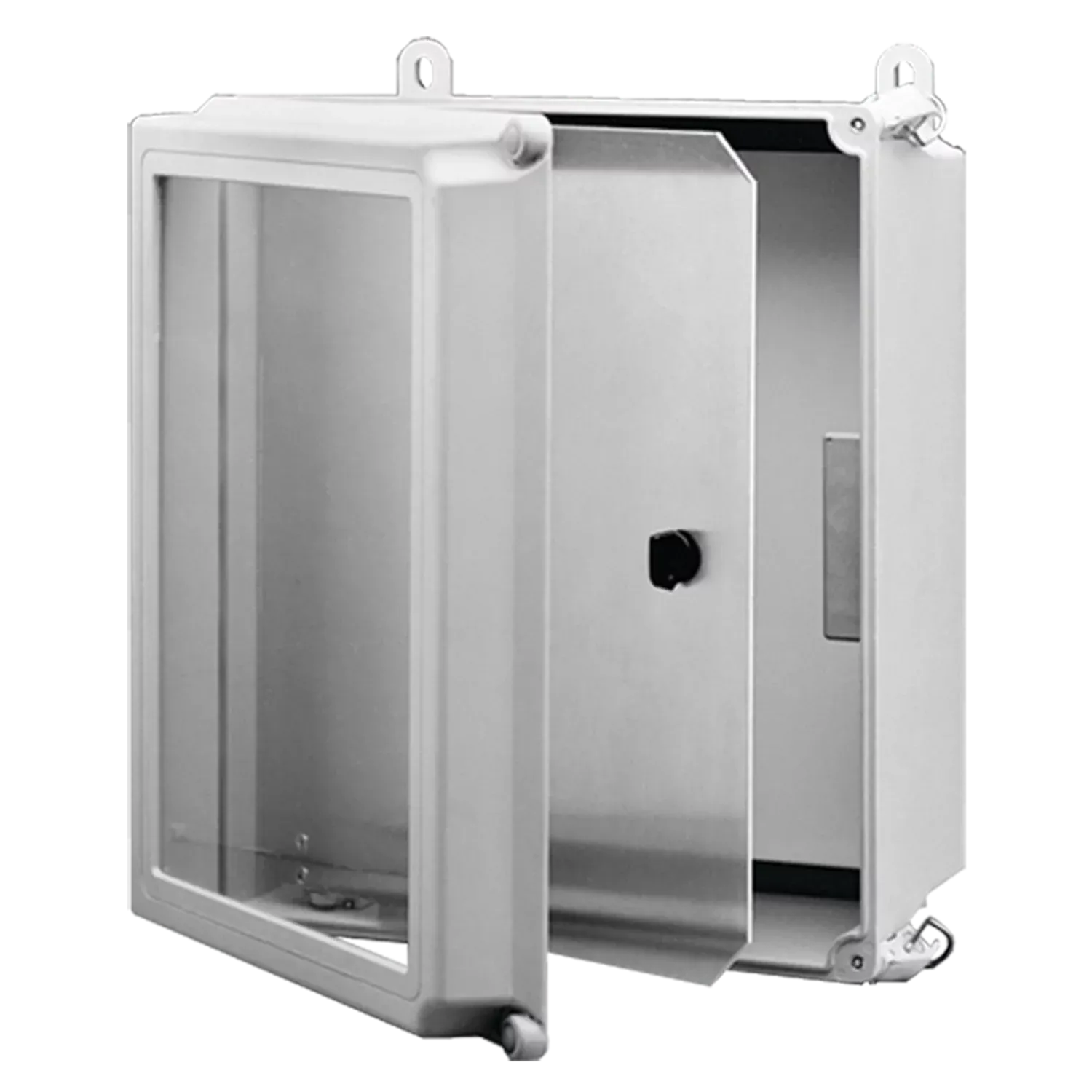 HOFFMAN A6SPK6C Swing Out Panel Kit, Fits 6 x 6 Inch Size, Aluminium | CH8CPK