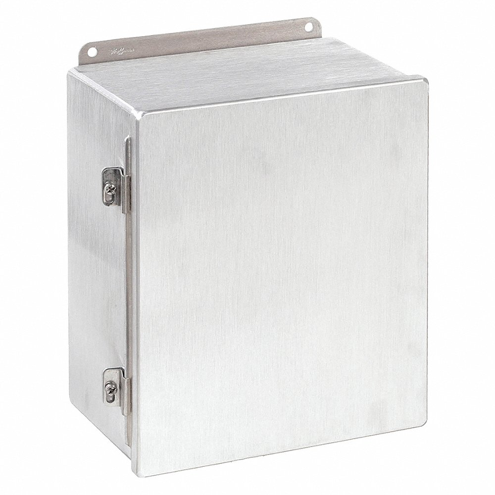 HOFFMAN A12106CHAL Metallic Junction Box Enclosure 12 Inch Height x 10 Inch Width | AG2QZL 32FD71