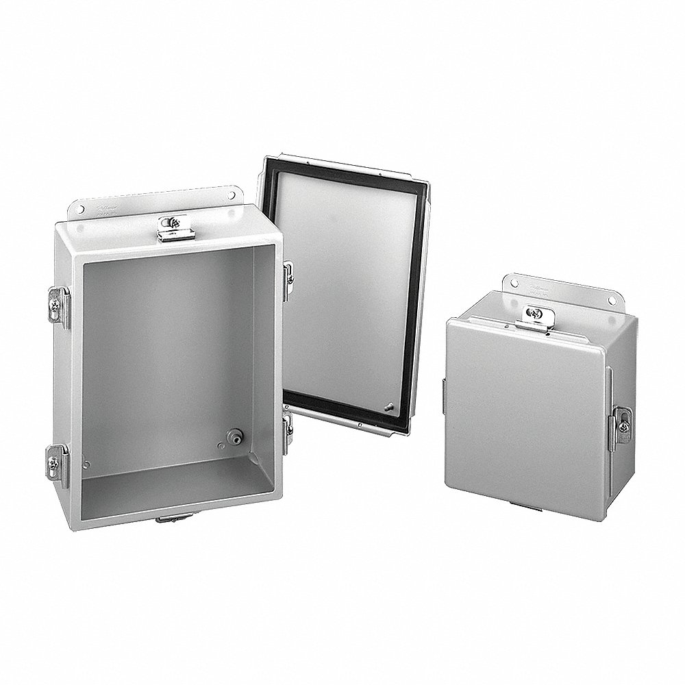 HOFFMAN A1210NF Metallic Junction Box Enclosure 12 Inch Height x 5 Inch Depth Wall | AG2RCC 32FE37