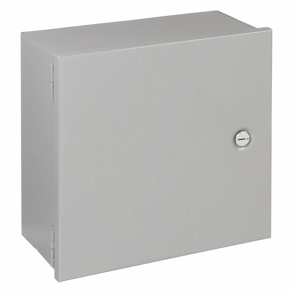 HOFFMAN A12N126 Metallic Enclosure 12 Inch Height x 12 Inch Width x 6 Inch Depth | AG2QNX 32FA70