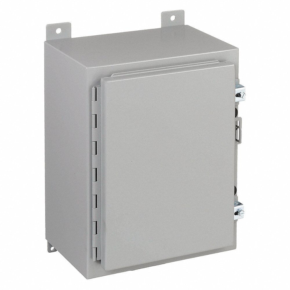 HOFFMAN A161206LP Metallic Enclosure 14/16 Gauge 16 Inch Height x 12 Inch Width | AG2QHR 32EZ48