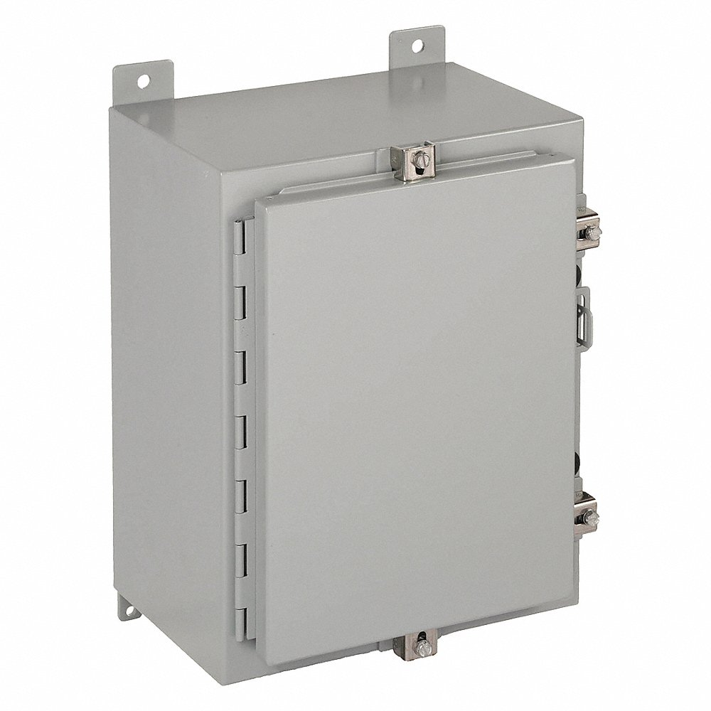 HOFFMAN A16H12ALP Metallic Junction Box Enclosure 16 Inch Height x 6 Inch Depth | AG2QUQ 32FC54