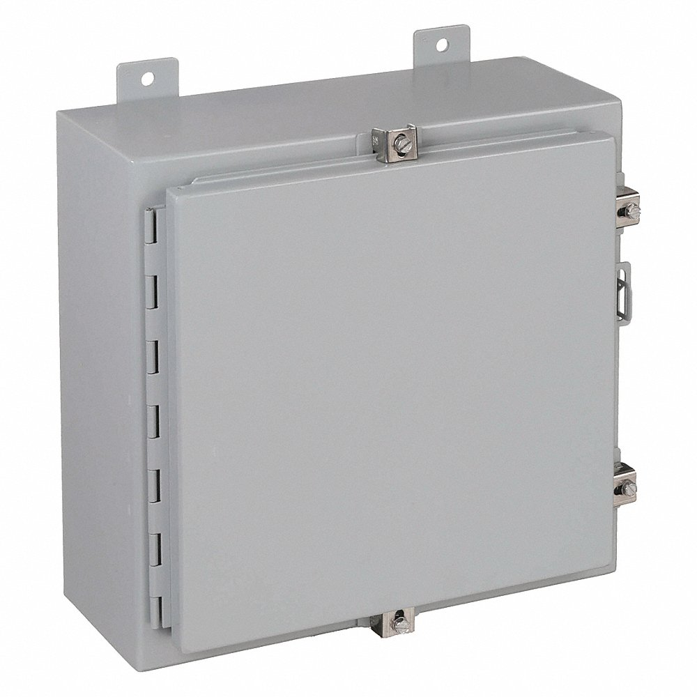 HOFFMAN A16H16ALP Metallic Junction Box Enclosure 16 Inch Height x 16 Inch Width | AG2QUT 32FC56