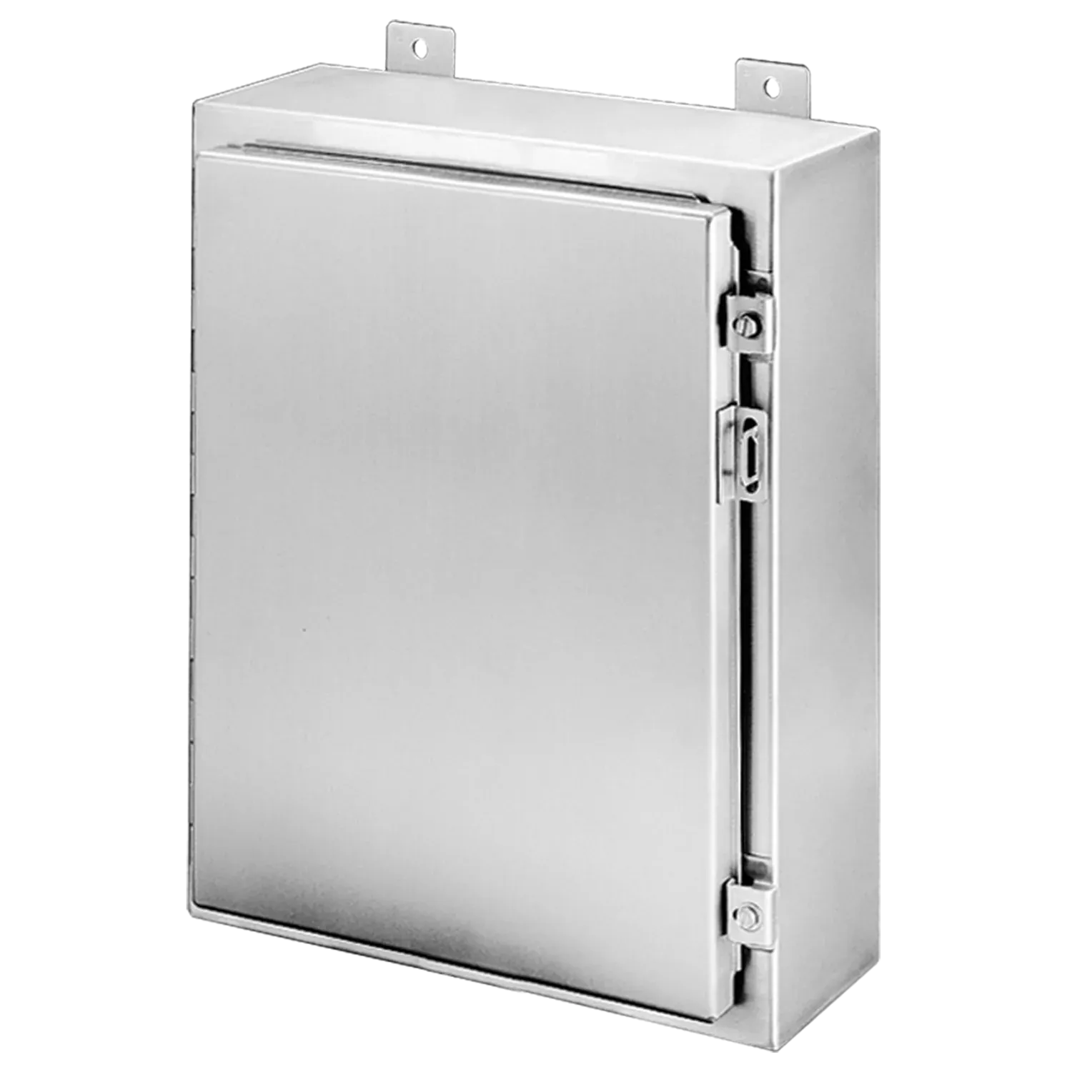 HOFFMAN A30H2008SSLP Enclosure, Wallmount, Hinged With Clamps, 30 x 20 x 8 Inch Size, 304 SS | CH8BJJ