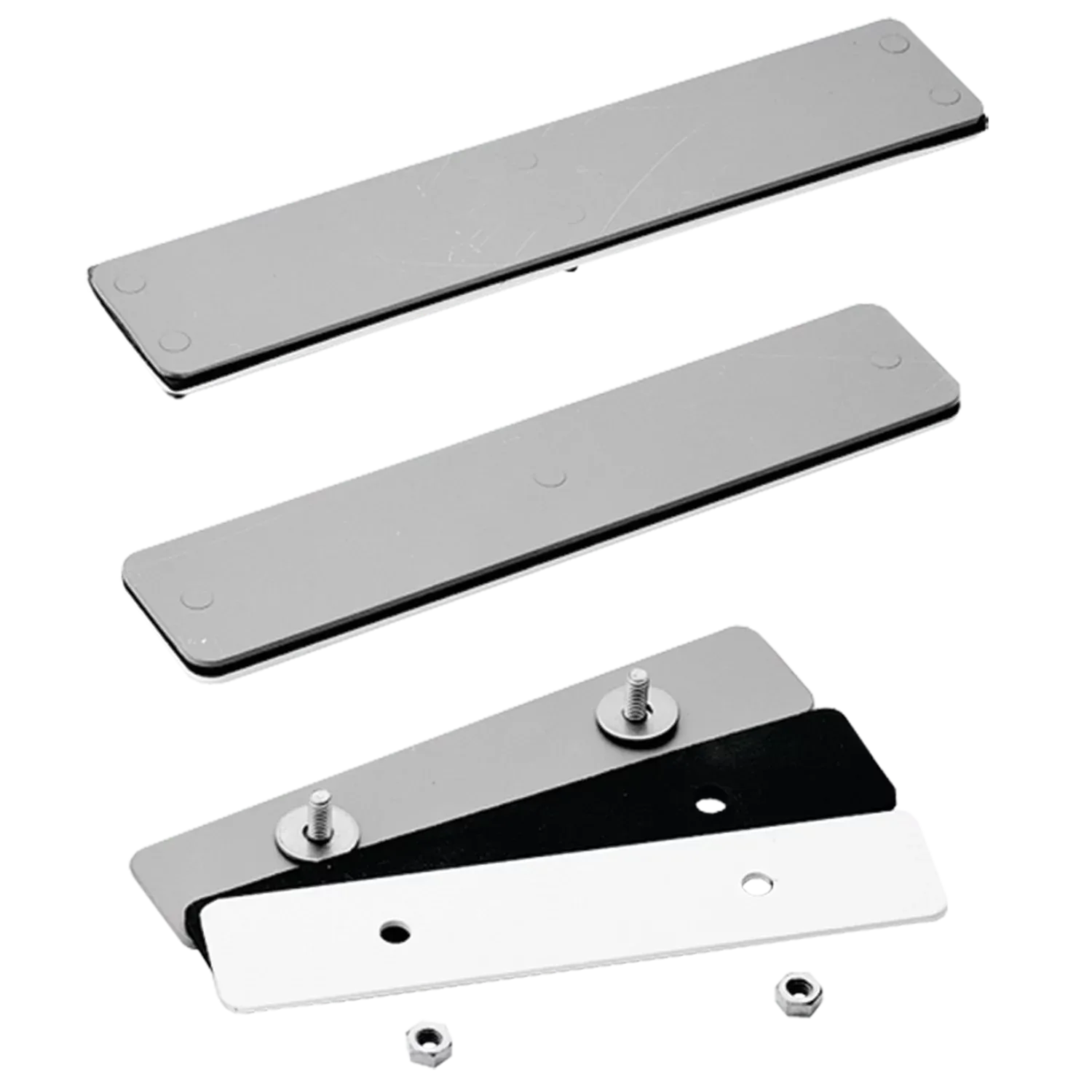 HOFFMAN UBP Blank Adapter Plate, Gray, Steel | CH8XVU