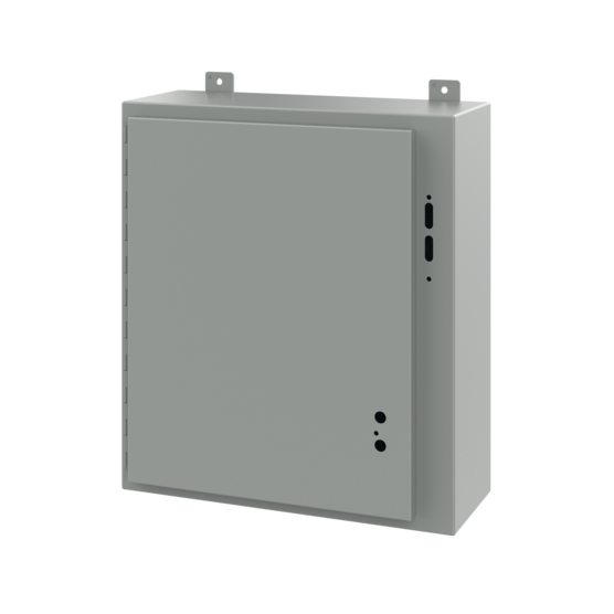 HOFFMAN A24SA2208LP Disconnect Enclosure, Type 12, 24 x 21.38 x 8 Inch Size, Steel | CH8BGQ