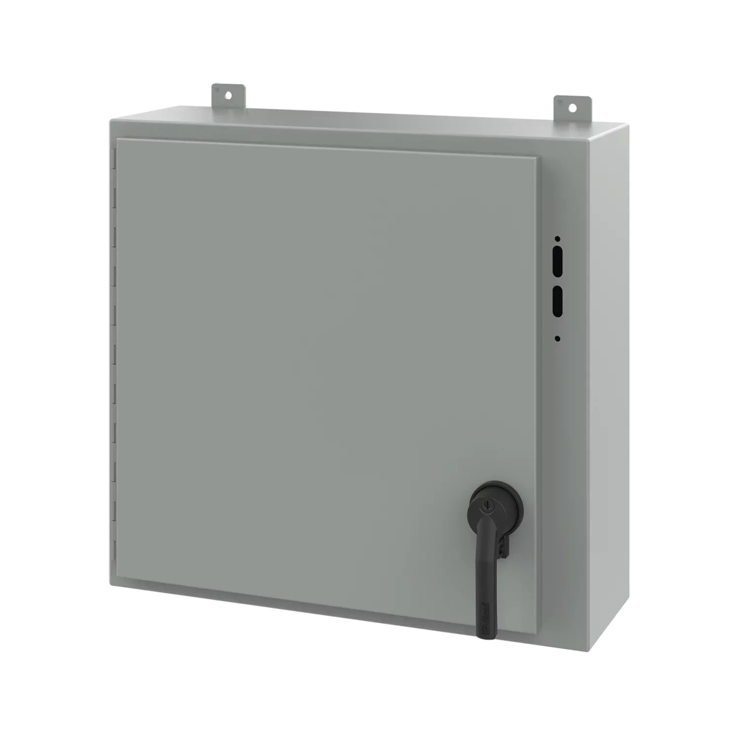 HOFFMAN A24SA2608LPPL Disconnect Enclosure With Handle, 24 x 25.38 x 8 Inch Size, Steel | CH8BGV