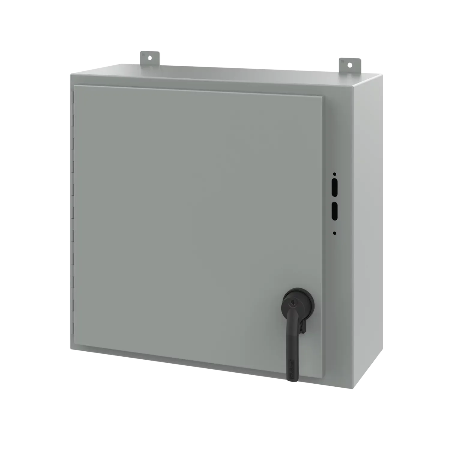 HOFFMAN A24SA2610LPPL Disconnect Enclosure With Handle, 24 x 25.38 x 10 Inch Size, Steel | CH8BGW