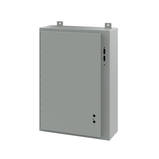 HOFFMAN A30SA2208LP Disconnect Enclosure, Type 12, 30 x 21.38 x 8 Inch Size, Steel | CH8BMH