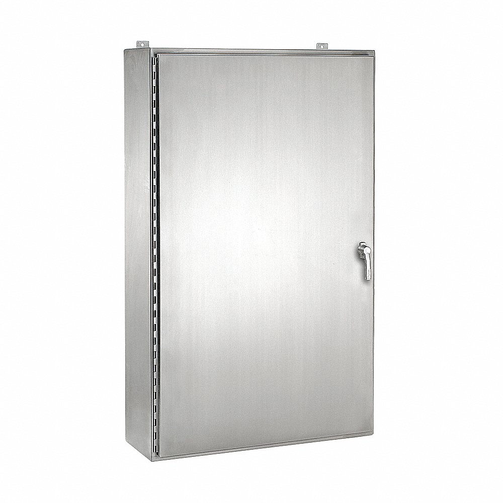 HOFFMAN A48H3612SSLP3PT Metallic Enclosure 48 Inch Height x 36 Inch Width x 12 Inch Depth Wall | AG2QYL 32FD43